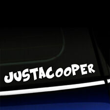 JustaCooper - Decal for MINI Cooper - You choose the color picture