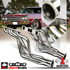 Stainless Steel Long Tube Exhaust Header Manifold for 65-74 442/Cutlass/Delta 88 picture