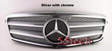 Mercedes w212 Grille Front For Grill E-Class E350 Silve Chrome E550 E63 benz✅ ✅  picture