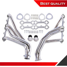 Stainless Polished Headers Suit Chevy Buick Oldsmobile SBC V8 283 400 66-87 picture