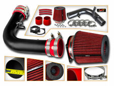 Short Ram Air Intake Kit MATT BLACK + RED for 97-03 F150 Expedition 4.6L 5.4L V8 picture