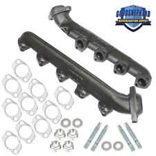 Driver&Passenger Exhaust Manifold Headers For Ford F-Series/E350/E450 6.8L V10 picture