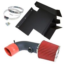 Coated Black For BMW 128i 328i 2007-2011 3.0L 6cyl Heat Shield Cold Air Intake picture
