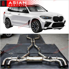 VALVED EXHAUST CATBACK MUFFLER with EXHAUST TIPS for BMW X5M F95 X6M F96 2020+ picture