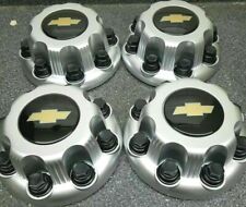 8 LUGS NEW MATTE CHEVY EXPRESS VAN HD 2500 3500 9597170 WHEEL CENTER CAPS picture