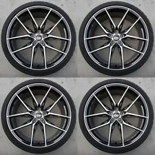(4)Set 20x9/20X10 5x114.3 OS Wheel/Tire Pkg G35 G37 Q50 350Z Sedan ES350 ES300 picture