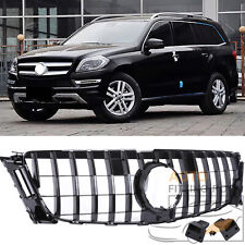 For 2013-2015 Mercedes X166 GL350 GL400 GL450 Black GT Style Grill Front Grille picture