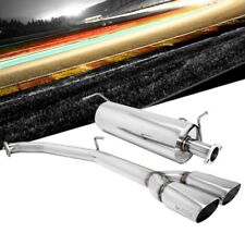Megan RS ABE Exhaust System Burnt Dual Roll Oval Tip For 11-20 Sienna SE XL30 picture
