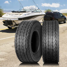 8-14.5 14 Ply Heavy Duty True Highway Trailer Tires Load Range G Speed Rating K picture