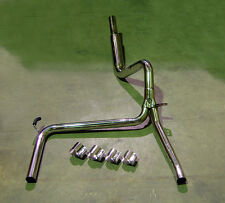 Catback Stainless Exhaust + Bandclamps LS1 LT1 SS Z28 FOR Camaro Trans Am 3