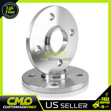 2) 10mm Hubcentric Wheel Spacers w/Lip 4x100 For Honda Fit Civic Del Sol Integra picture