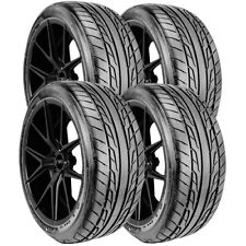 (QTY 4) 245/30ZR22 Farroad FRD88 92W XL Black Wall Tires picture
