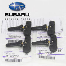 4X Genuine OEM TPMS Tire Pressure Sensors 28103SA001 28103AJ00A For Subaru WRX picture
