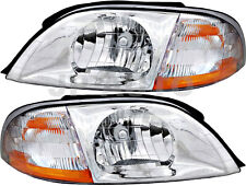 For 1999-2000 Ford Windstar Headlight Halogen Set Driver and Passenger Side picture