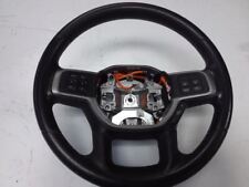 2019 DODGE RAM3500 Black Vinyl Steering Wheel OEM ID 6MU521X7AC picture
