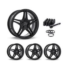 Wheel Rims Set with Black Lug Nuts Kit for 90-01 Chevrolet Lumina P845663 15 inc picture