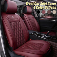 Universal Deluxe PU Leather Car Seat Cover Front Rear Cushion Full Surrounded picture