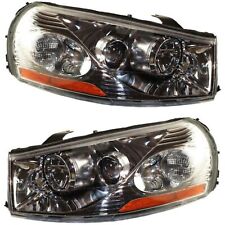 Headlight Set For 2003 Saturn L200 2003-2005 L300 Left & Right Side w/ bulb picture