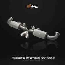 iPE Exhaust Stainless Steel Valved CatBack 991 GT3 RS  991.2 Porsche Chrome Tip picture