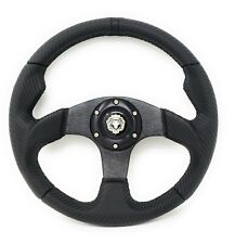 Black Steering Wheel Polaris 2004-Current RZR 800 900 1000 XP Turbo Can-Am X3 picture