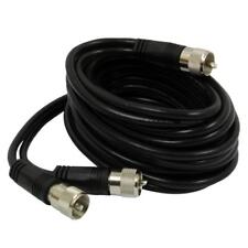 NEW ROADPRO RP-12CCP 12' CB ANTENNA CO-PHASE COAX CABLE W/ 3 PL-259 CONNECTORS picture