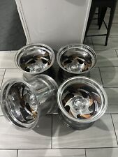 15x12 Eagle Alloy 281s 6x5.5 Lug Pattern Polished w/ Center Caps picture