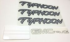1992 GMC Truck Silver Typhoon Decal Kit picture