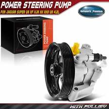 Power Steering Pump w/ Pulley for Jaguar Super V8 XF XJ8 XK XK8 V8 4.2L C2C34135 picture