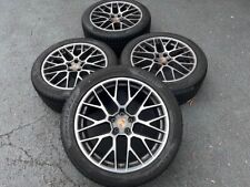 Original Porsche 20 inch Macan 95B RS Spyder staggered wheels winter tires TPMS picture