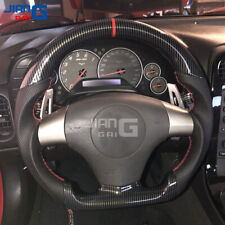HYDRO DIP Corvette Carbon Fiber Steering Wheel For 2006-2012 Corvette C6 Z06 ZR1 picture