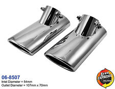 Exhaust S/Steel tailpipes trims for Mercedes Benz S W221 S320 S350 S500 S550 picture