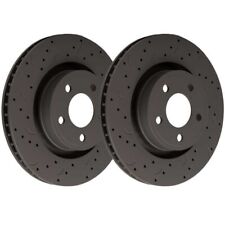 Hawk HTC2571 Talon Drilled and Slotted Front Rotors 1995-1998 Nissan 200sx SER picture