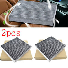 For Toyota A/C CABIN 87139-YZZ20 87139-YZZ08 2 Pcs Activated Carbon AIR FILTER picture