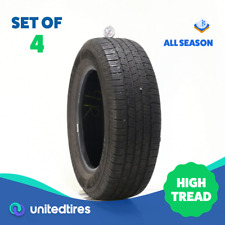 Set of (4) Used 225/65R17 Goodyear Reliant All-season 102H - 8-9.5/32 picture