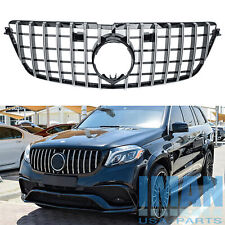 Chrome GT Style Grill Front Grille For Mercedes X166 GL500 GL550 GL63AMG 2013-15 picture