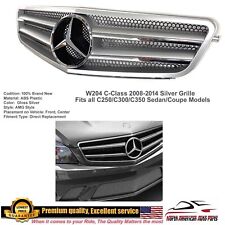 08-14 C-Class Silver Grille Star AMG C300 C250 C350 2008 2009 2010 2011 2013 New picture