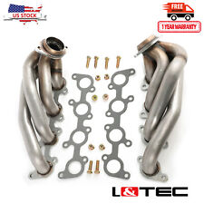 L&TEC Shorty Headers for Ford F-150 11-14 5.0L V8 1-5/8