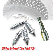 Car Anti Slip Tire Stud Screw Wheel Stud Winter Snow Tire Ice Nail Spikes Wrench picture