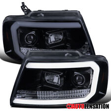 LED Bar Fit 2004-2008 Ford F150 06-08 Lincoln Mark LT Smoke Projector Headlights picture