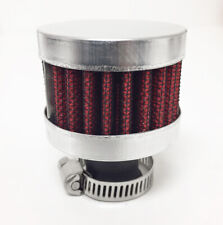 RED 18mm Mini Air Intake Crankcase Breather Filter Valve Cover Catch Tan 1 picture