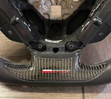 C7 Corvette Carbon Fiber Lower Steering Wheel Cover - OEM piece -  picture