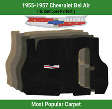 Lloyd Ultimat Trunk Carpet Mat for '55-57 Chevy Bel Air w/Chevy Vintage Crest picture