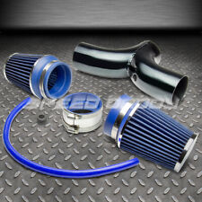 FOR CORVETTE C5 LS1 LS6/JEEP SHORT RAM DUAL INTAKE PIPING+BLUE AIR FILTER SYSTEM picture