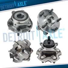 4-Cyl FWD Front Wheel Bearing and Rear Hub for 2006 2007 2008 - 2012 Toyota Rav4 picture