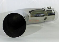 Stainless Steel Diesel Exhaust Tip Fits Duramax - Vented - Turn Out - 4