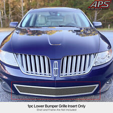 For 09-10 Lincoln MKS Lower Bumper Stainless Mesh Premium Grille Insert picture