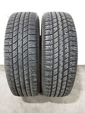 2x P225/65R17 Uniroyal Laredo Cross Country Tour 11/32 Used Tires picture