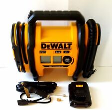 DEWALT 20V MAX HYBRID Corded/Cordless Air Inflator W/Battery,Charger,Adapters picture