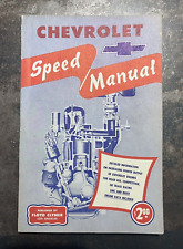 Vintage 1954 CHEVROLET SPEED MANUAL Inline Straight 6 GMC Hot Rod Custom SIX picture