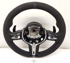 ✅OEM BMW F87 F80 F82 F83 M2 M3 M4 CS Steering Wheel Alcantara Assembly Shifters* picture